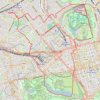 Trace GPS Regent's Park and Hyde Park Loop, itinéraire, parcours