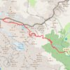 Trace GPS Astazou par Pineta, itinéraire, parcours