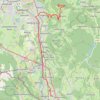 Trace GPS Route von Oberalm nach/zu Gaisberg (1287 m), itinéraire, parcours