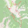 Trace GPS Forêt de Boscodon - La Grande Cabanne, itinéraire, parcours