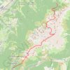 Trace GPS Traversée SN du massif de Belledonne, itinéraire, parcours
