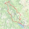 Trace GPS Naussac - saint prejet d'allier, itinéraire, parcours