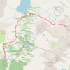 Trace GPS Carlit par le Lanoux, itinéraire, parcours