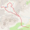 Trace GPS Cols de la Croix et du Sambuis, itinéraire, parcours
