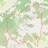 Trace GPS Le Tour du Pays de Forcalquier, itinéraire, parcours