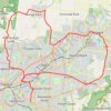 Trace GPS Melbourne - Wonga Park - Lilydale, itinéraire, parcours