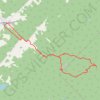 Trace GPS Sentier Montagne Saint-Pierre - La Rédemption, itinéraire, parcours