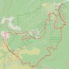 Trace GPS Circuit du Mont Pelet, itinéraire, parcours