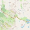 Trace GPS Pont du Countet - Refuge des Merveilles, itinéraire, parcours