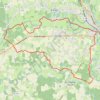Trace GPS Balade en Bresse Louhannaise, itinéraire, parcours