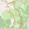 Trace GPS Tour du Clot Barrat, itinéraire, parcours