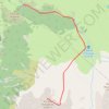Trace GPS Pic des Pichadères depuis le pont de Hournets, itinéraire, parcours