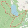 Trace GPS Lac Gale, itinéraire, parcours
