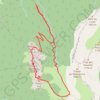 Trace GPS Traversée des Dents de Lanfon, itinéraire, parcours