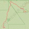 Trace GPS Verdugo Peak, itinéraire, parcours