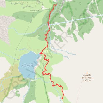 Trace GPS Journey of 16/08/2023 7h14 PM, itinéraire, parcours