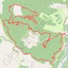 Trace GPS Wairakei Mountain Biking, itinéraire, parcours