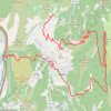 Trace GPS Pont de Cros - Ferion - Plan du Var, itinéraire, parcours