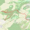 Trace GPS Marche nordique Combe Serpent, itinéraire, parcours