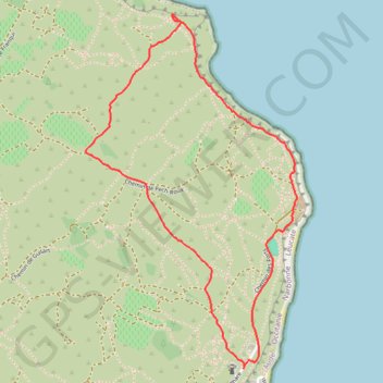 Trace GPS Leucate Marche, itinéraire, parcours