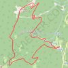 Trace GPS Mont Fromage depuis Col de Porte, itinéraire, parcours