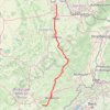 Trace GPS Hettange - JURA, itinéraire, parcours