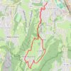 Trace GPS Vers les Hauts de Chanaz, itinéraire, parcours