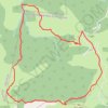 Trace GPS Canaule de Burquidoy, itinéraire, parcours