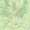 Trace GPS La Dracéenne - Dracy-Saint-Loup, itinéraire, parcours