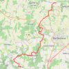 Trace GPS T24.1-La Roche à Lamérac, itinéraire, parcours