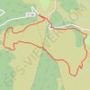 Trace GPS Le colporteur des jasseries - Col des Supeyres - Valcivières, itinéraire, parcours