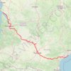 Trace GPS Le Canal des 2 Mers à vélo, itinéraire, parcours