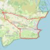 Trace GPS Corfe Castle - Swanage (UK), itinéraire, parcours
