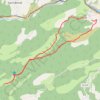 Trace GPS Col St Jean, itinéraire, parcours