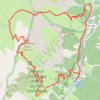 Trace GPS Le Petit Mont Blanc, itinéraire, parcours