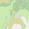 Trace GPS Cabane de Quioulès, itinéraire, parcours