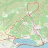 Trace GPS Les Salins - La Londe, itinéraire, parcours