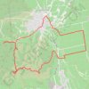 Trace GPS Lirac, Sainte Baume, itinéraire, parcours