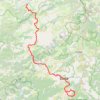 Trace GPS GR 20 Calenzana-Conca, itinéraire, parcours