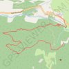 Trace GPS Meyronnes - Batterie de Roche la Croix, itinéraire, parcours