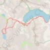 Trace GPS Lac Tourrat, itinéraire, parcours