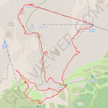 Trace GPS Tofana di Mezzo, itinéraire, parcours