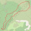 Trace GPS Le Sommet du Mont Julien par le Vallon de la Vache, itinéraire, parcours