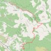 Trace GPS Mileseva - Sopotnica, itinéraire, parcours