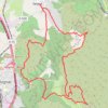 Trace GPS Croix de Rognac - plateau du grand Arbois, itinéraire, parcours