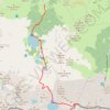 Trace GPS Pic des Crabioules par le refuge du Portillon, itinéraire, parcours