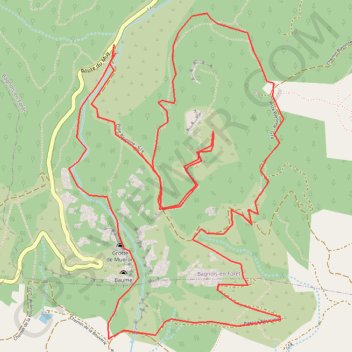 Trace GPS Les Gorges du Blavet, itinéraire, parcours
