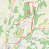 Trace GPS Autour de Châteauvieux, itinéraire, parcours
