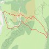 Trace GPS Rocher du Baconnet depuis Gresse (Vercors), itinéraire, parcours