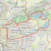 Trace GPS Les parcs de Lyon - Décines-Charpieu, itinéraire, parcours